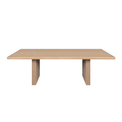 product image for Plank Style Slatted Base Dining Table By Bd Studio Ii Patterson Es 2 91