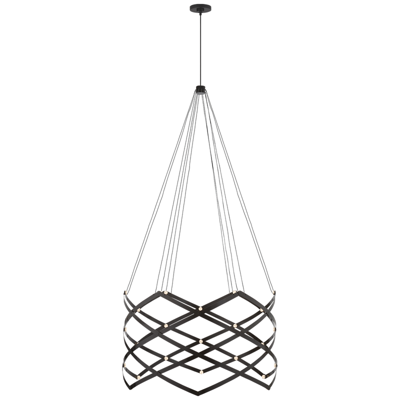 media image for Interlace Expandable Chandelier by Peter Bristol 238
