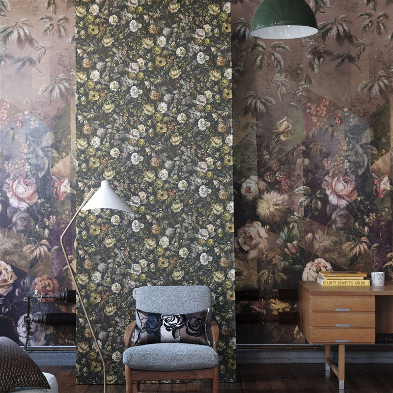 media image for Mansur Ochre Wallpaper from the Minakari Collection by Designers Guild 219