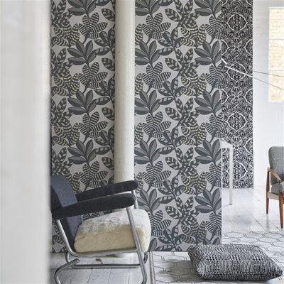 product image for Tanjore Graphite Wallpaper from the Minakari Collection by Designers Guild 99