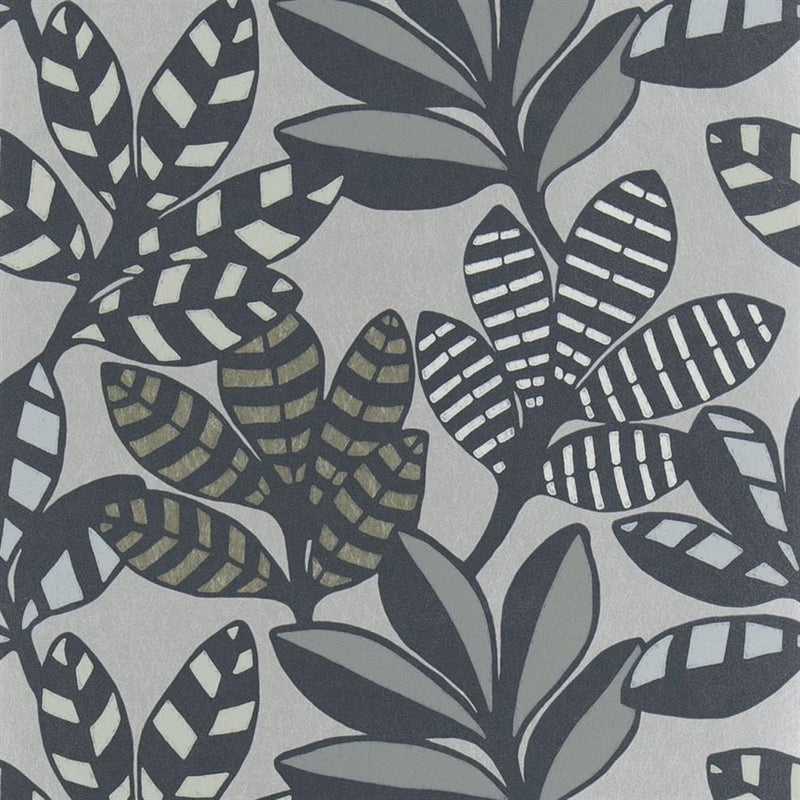 media image for Tanjore Graphite Wallpaper from the Minakari Collection by Designers Guild 27