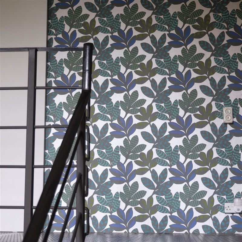 media image for Tanjore Cobalt Wallpaper from the Minakari Collection by Designers Guild 27