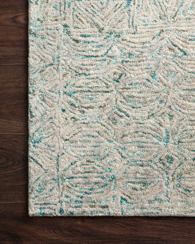 product image for Peregrine Rug in Aqua by Loloi 41