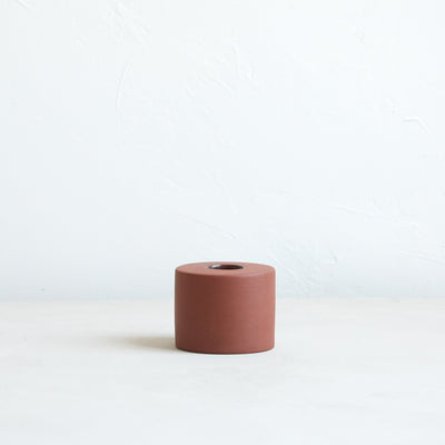 product image for petite ceramic taper holder in earth 8 24