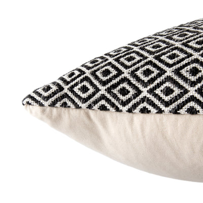 product image for Estes Pillow in Gardenia & Pewter design by Jaipur Living 60