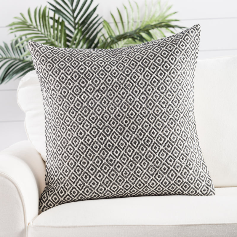 media image for Estes Pillow in Gardenia & Pewter design by Jaipur Living 270