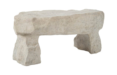 product image for Cast Stone Bench By Phillips Collection Ph102343 3 93
