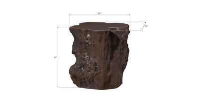 product image for Log Side Table By Phillips Collection Ph56725 22 88