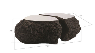 product image for Split The Difference Coffee Table By Phillips Collection Ph107156 10 81