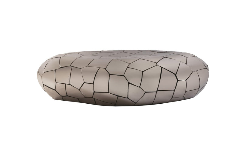 media image for Crazy Cut Oval Coffee Table By Phillips Collection Ph64155 1 264
