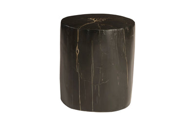 product image of Cast Petrified Black Gold Wood Stool By Phillips Collection Ph89728 1 553