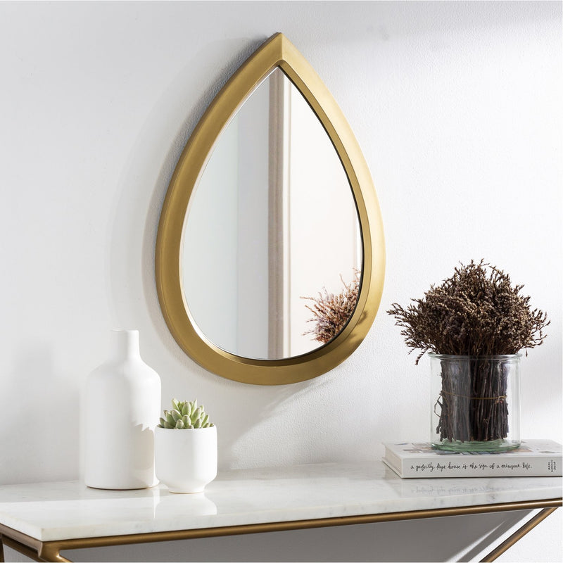 media image for Paisley PIL-001 Mirror in Gold by Surya 243