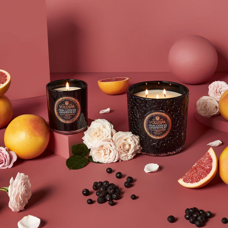 media image for Pink Citron Grapefruit Luxe Candle 244