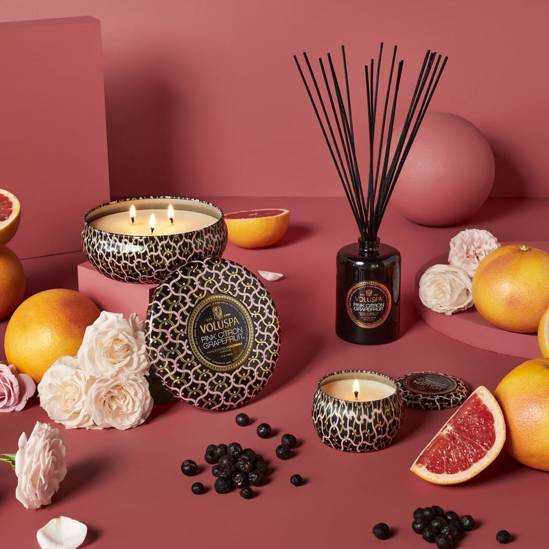 media image for Pink Citron Grapefruit Reed Diffuser 238