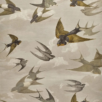 product image of sample chimney swallows sepia wallpaper by john derian for designers guild 1 597