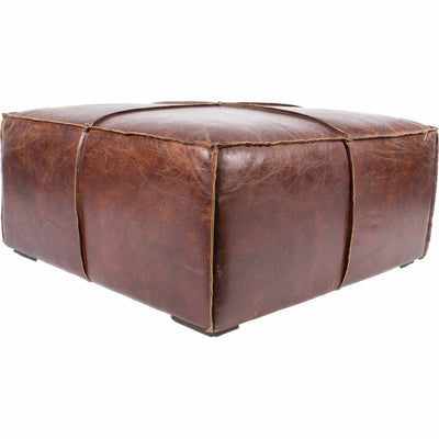 product image for Stamford Coffee Table Cappuccino Brown Leather 3 55