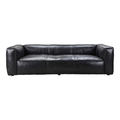 product image for Kirby Sofa Darkstar Black Leather 2 42
