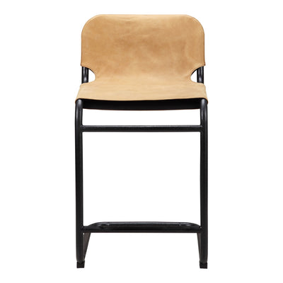 product image for Baker Counter Stool Sunbaked Tan Leather 1 2