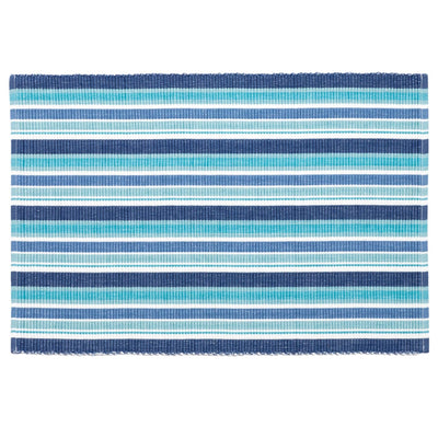 product image of bluemarine stripe placemat by annie selke fr487 p4 1 55