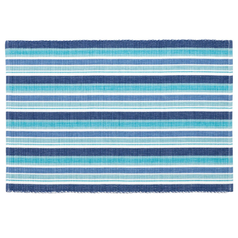 media image for bluemarine stripe placemat by annie selke fr487 p4 1 279