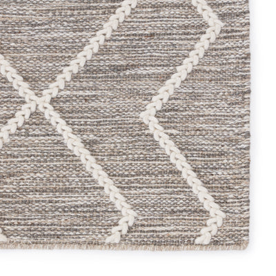 product image for Moab Natural Geometric Grey & Ivory Rug by Jaipur Living 62