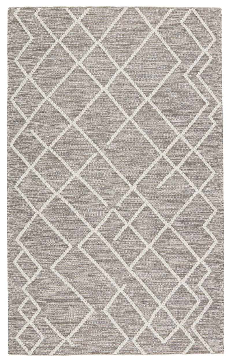 media image for Moab Natural Geometric Grey & Ivory Rug by Jaipur Living 213