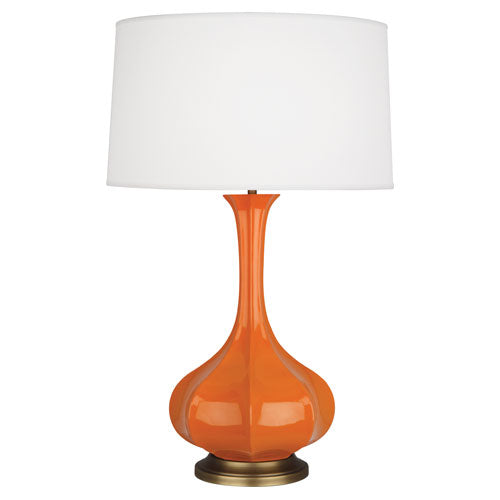 media image for pike 32 75h x 11 5w table lamp by robert abbey 33 214