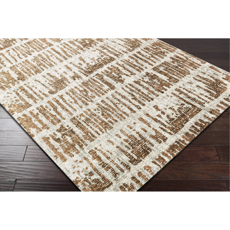 media image for Primal PML-1001 Hand Tufted Rug in Peach & Light Gray by Surya 240