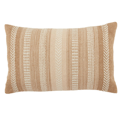 product image of Pampas Papyrus Indoor/Outdoor Beige & Ivory Pillow 1 559
