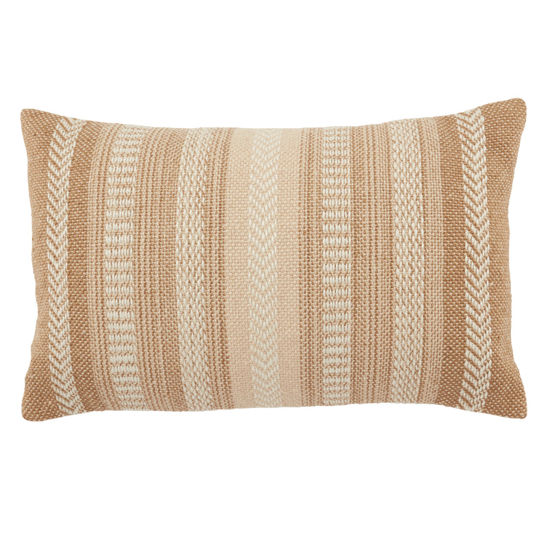 media image for Pampas Papyrus Indoor/Outdoor Beige & Ivory Pillow 1 259