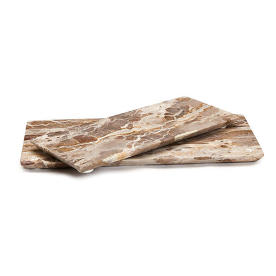 product image for Brown Galaxy Emperador Marble Tray - Set of 2 65