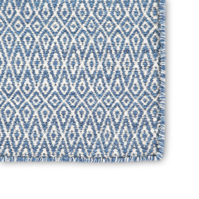 product image for Eulalia Geometric Rug in Dark Blue & Light Gray design by Jaipur Living 15