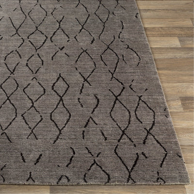 product image for Pokhara POK-2301 Hand Knotted Rug in Medium Gray & Charcoal by Surya 97