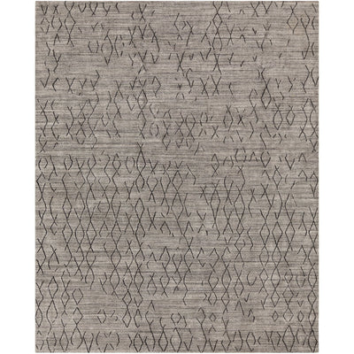 product image for Pokhara POK-2301 Hand Knotted Rug in Medium Gray & Charcoal by Surya 18