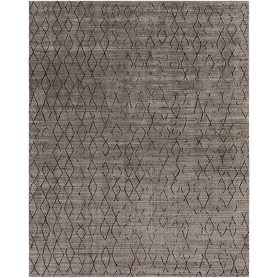 product image for Pokhara POK-2301 Hand Knotted Rug in Medium Gray & Charcoal by Surya 33