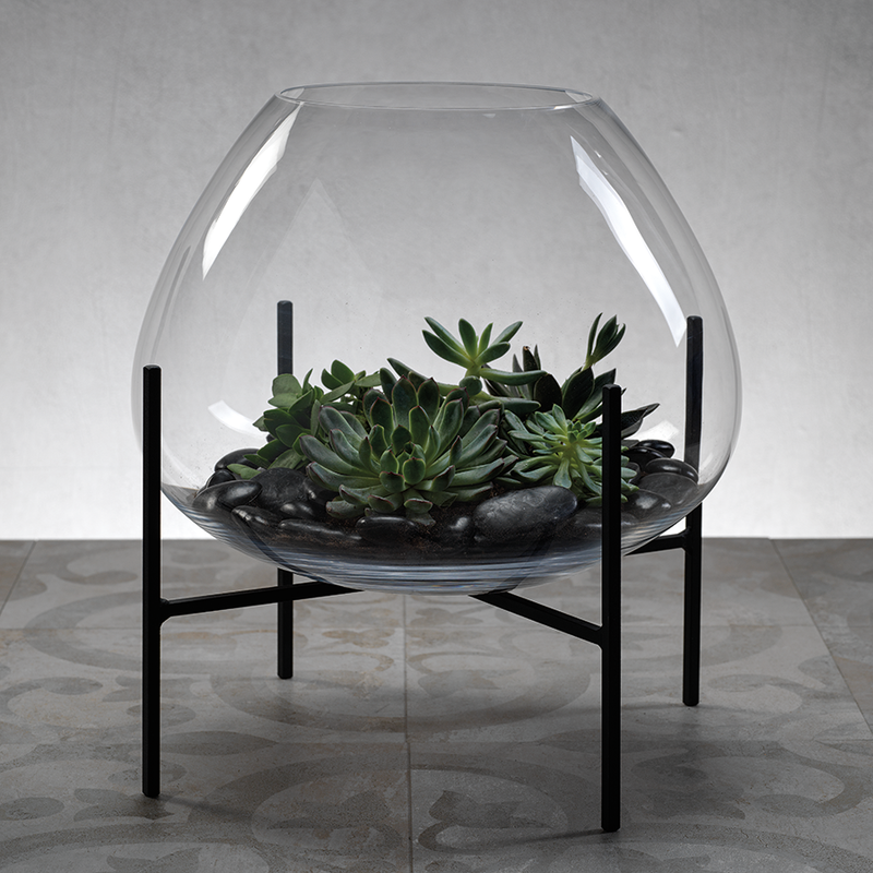 media image for bali terrarium blown glass on stand by panorama city 2 278