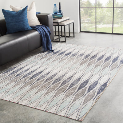 product image for Norwich Geometric Rug in Flint Gray & Arctic design by Jaipur Living 46