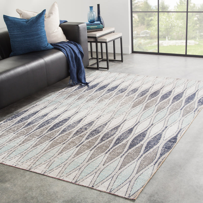 media image for Norwich Geometric Rug in Flint Gray & Arctic design by Jaipur Living 246