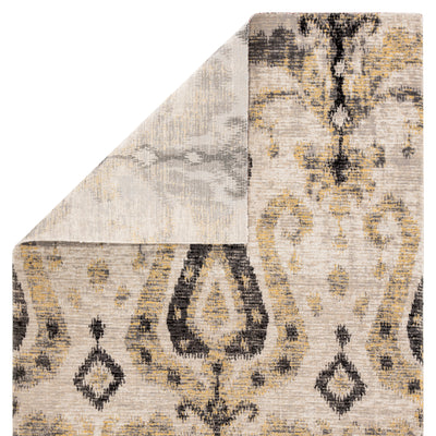 product image for Zenith Indoor/ Outdoor Ikat Gray/ Yellow Rug design by Jaipur Living 21