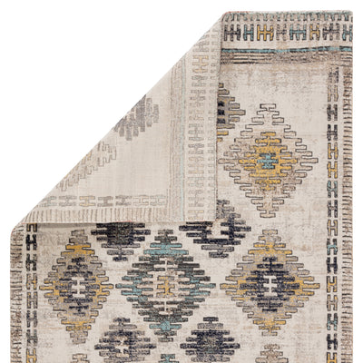 product image for Dez Indoor/ Outdoor Tribal Blue & Yellow Area Rug 64