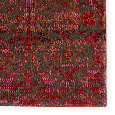 product image for Bodega Indoor/Outdoor Trellis Rug in Red & Taupe by Jaipur Living 66