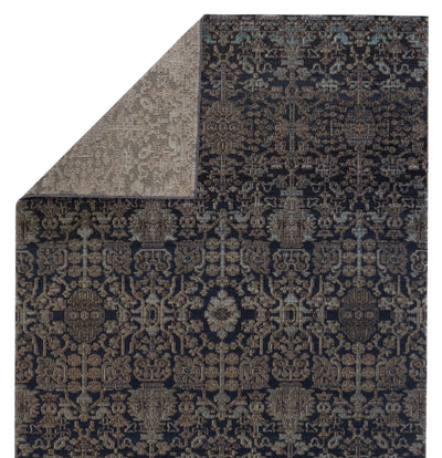 product image for Bodega Indoor/Outdoor Trellis Rug in Dark Blue & Taupe by Jaipur Living 54