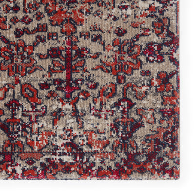 product image for Bodega Indoor/Outdoor Trellis Rug in Red & Gray by Jaipur Living 58