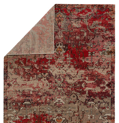 product image for Fayette Indoor/Outdoor Oriental Rug in Red & Beige by Jaipur Living 52