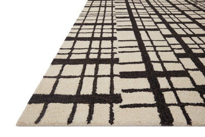 product image for polly hand braided black ivory rug by chris loves julia pollpol 02bliv86b6 2 3