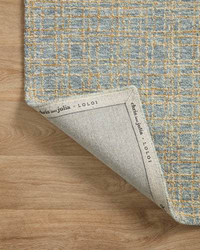 product image for Polly Hand Braided Blue & Sand Rug 17