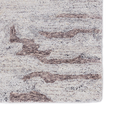 product image for Portage Fjord Hand Tufted Gray & Ivory Rug 4 62