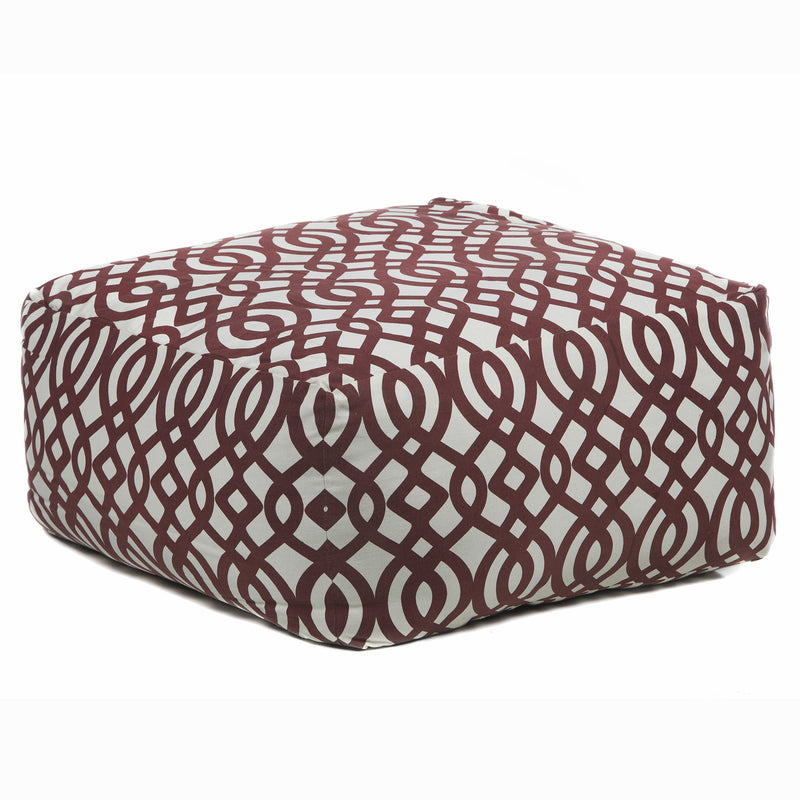 media image for pouf in cream maroon design by chandra rugs 1 268