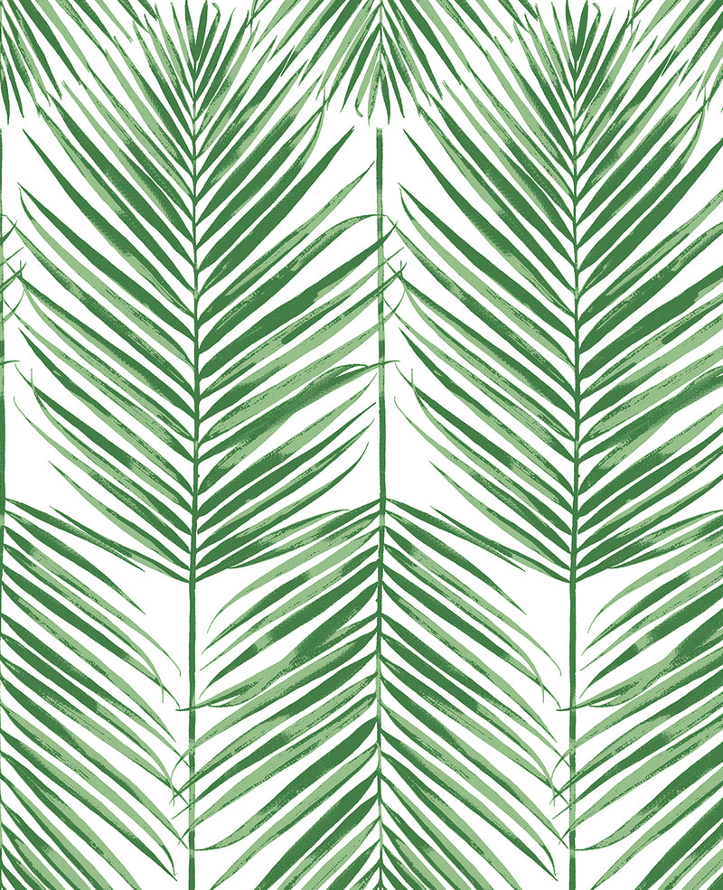 media image for Paradise Palm Prepasted Wallpaper in Greenery by Seabrook 20