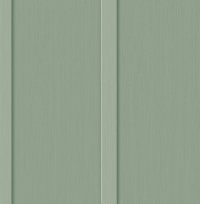 product image of Sample Faux Board and Batten Prepasted Wallpaper in Sage Green by Seabrook 575